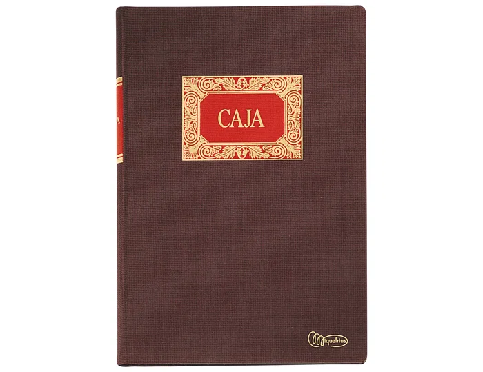 MIQUELRIUS Libro de Contabilidad de Cuarto Apaisado, 100 Hojas, Entrada y Salida