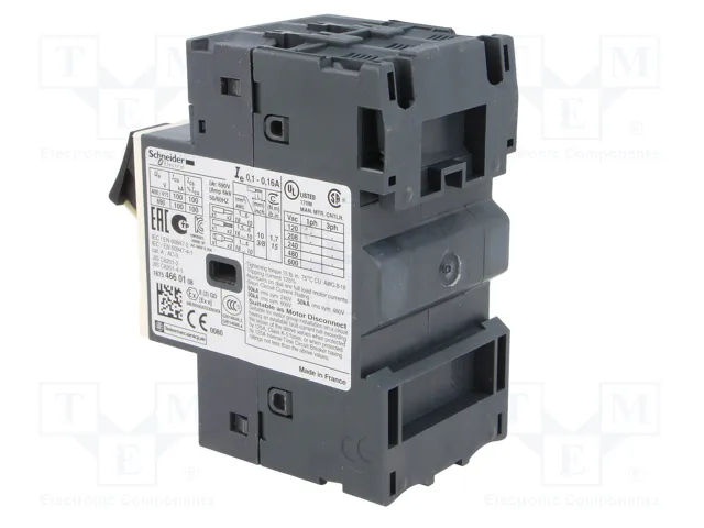 SCHNEIDER ELECTRIC GV2ME01 Interruptor motorizado 0,04kW 230÷690VAC SCHNEIDER ELECTRIC GV2ME01 Interruptor motorizado 0,04kW 230÷690VAC