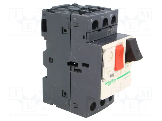 SCHNEIDER ELECTRIC GV2ME01 Interruptor motorizado 0,04kW 230÷690VAC SCHNEIDER ELECTRIC GV2ME01 Interruptor motorizado 0,04kW 230÷690VAC