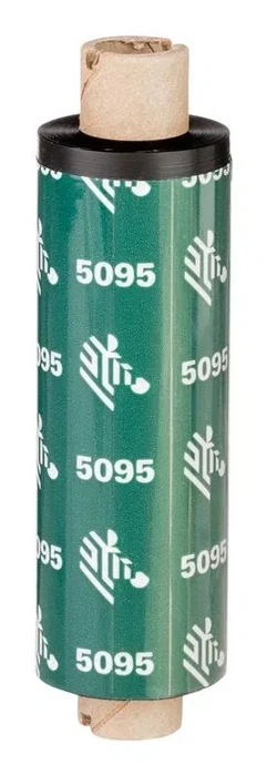 Zebra 5095 Resin Ribbon 89mm x 450m, Pack de 6, Negro Zebra 5095 Resin Ribbon 89mm x 450m, Pack de 6, Negro