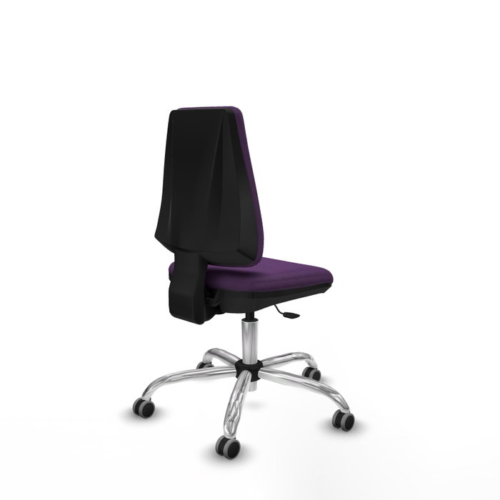 PIQUERAS Y CRESPO Silla de oficina Elche Morada sin brazos