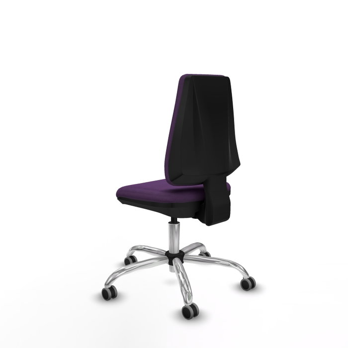 PIQUERAS Y CRESPO Silla de oficina Elche Morada sin brazos