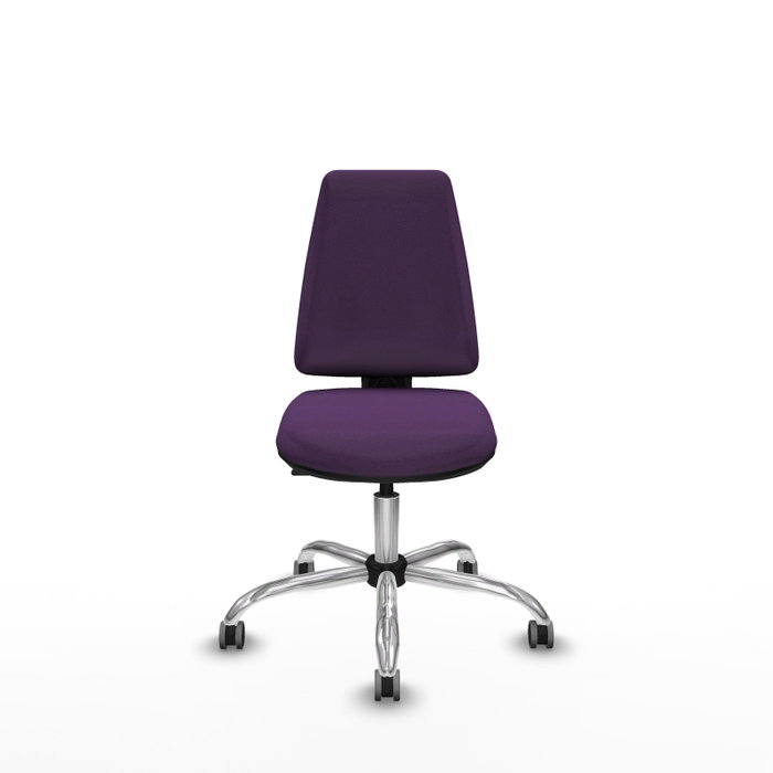 PIQUERAS Y CRESPO Silla de oficina Elche Morada sin brazos