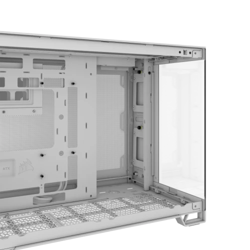 Corsair 2500X Blanco - Caja de PC de Doble Cámara con Vidrio Templado