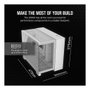 Corsair 2500X Blanco - Caja de PC de Doble Cámara con Vidrio Templado