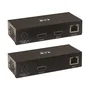 Eaton Tripp Lite B127A-1A1-BHBH Extensor Audio/Video HDMI 4K 3840x2160 hasta 70m Transmisor y Receptor Negro