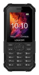 Logicom XTREM-40 - Móvil Resistente Básico 4G IP68, Pantalla 2.4", Cámara 2MP, Dual SIM, Batería 2100 mAh, Color Negro