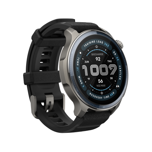 Amazfit Balance 2 Smartwatch 38mm Gris y Negro con Pantalla AMOLED de 1.5 pulgadas