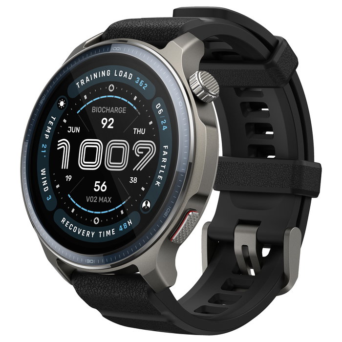 Amazfit Balance 2 Smartwatch 38mm Gris y Negro con Pantalla AMOLED de 1.5 pulgadas