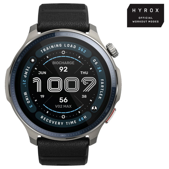 Amazfit Balance 2 Smartwatch 38mm Gris y Negro con Pantalla AMOLED de 1.5 pulgadas