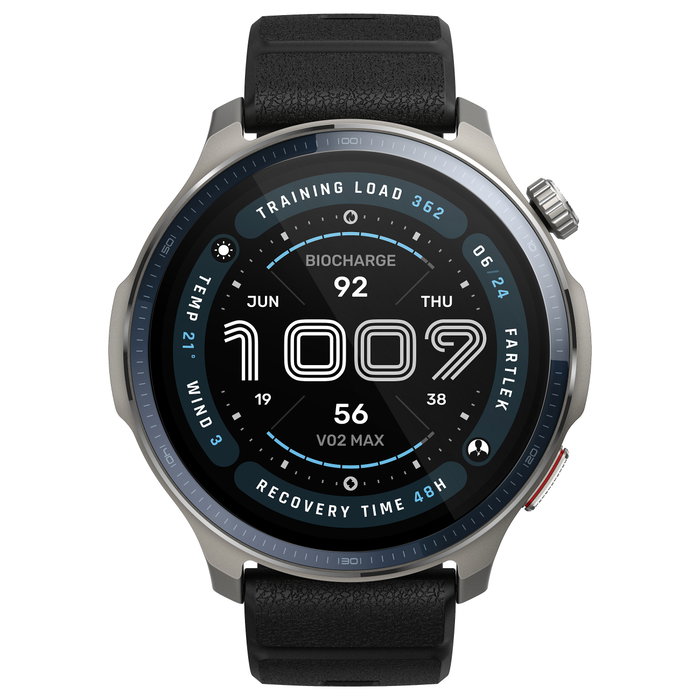 Amazfit Balance 2 Smartwatch 38mm Gris y Negro con Pantalla AMOLED de 1.5 pulgadas