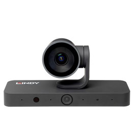 LINDY 38422 Cámara de Videoconferencia 4K PTZ 8 MP
