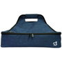 Marbueno Nevera de poliéster Azul 46x28x10 cm para Camping y Playa