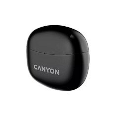 Canyon TWS-5 Auriculares Inalámbricos Bluetooth Negro, True Wireless, Resistencia IP33, 7.5 Horas de Batería, Para Llamadas, Música y Deporte, 20-20000 Hz