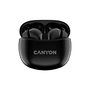 Canyon TWS-5 Auriculares Inalámbricos Bluetooth Negro, True Wireless, Resistencia IP33, 7.5 Horas de Batería, Para Llamadas, Música y Deporte, 20-20000 Hz