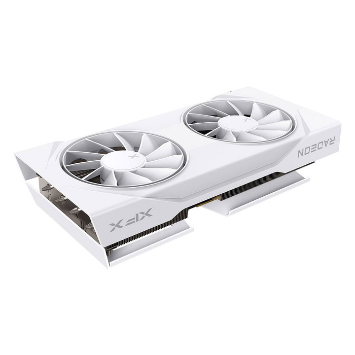 XFX Tarjeta Gráfica Radeon RX 9060 XT 8GB GDDR6 SWIFT DF OC Gaming White