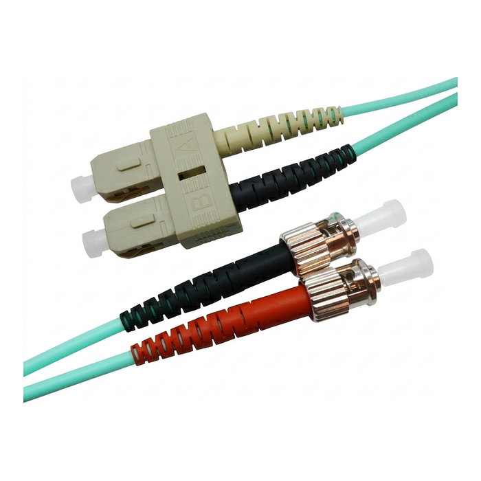 EFB Elektronik Cable de fibra óptica OM3 SC-ST 0,5m Turquesa EFB Elektronik Cable de fibra óptica OM3 SC-ST 0,5m Turquesa