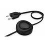 Arditi Interruptor eléctrico de pie con cable, 2,5 a 250 V, 3 m, negro