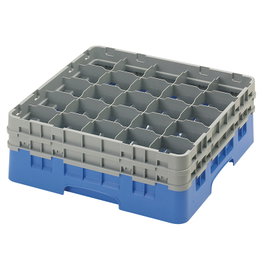 CAMBRO Cesta de lavado 25 compartimentos Azul