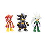 JAKKS PACIFIC Blister 4 Figuras Sonic The Hedgehog DC Comics 12cm