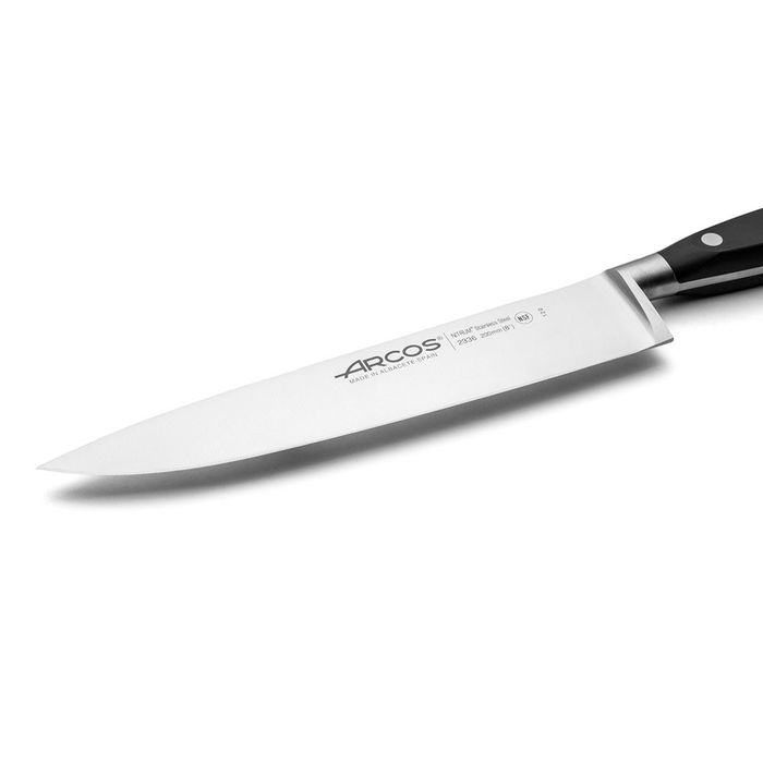 Arcos Cuchillo Cocinero Serie Riviera 200 mm Acero Inoxidable Nitrum Mango Polioximetileno Antibacteriano