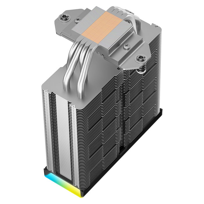 DeepCool AK400 Digital SE - Refrigerador de aire para CPU, 4 tubos de calor, ventilador PWM de 120mm, 68.99 CFM, LED RGB, para Intel LGA 1700/1200 y AMD AM5/AM4