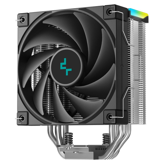 DeepCool AK400 Digital SE - Refrigerador de aire para CPU, 4 tubos de calor, ventilador PWM de 120mm, 68.99 CFM, LED RGB, para Intel LGA 1700/1200 y AMD AM5/AM4