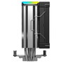 DeepCool AK400 Digital SE - Refrigerador de aire para CPU, 4 tubos de calor, ventilador PWM de 120mm, 68.99 CFM, LED RGB, para Intel LGA 1700/1200 y AMD AM5/AM4
