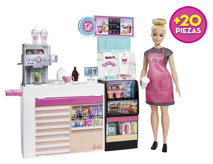 Cafetería De Barbie Gmw03 Mattel