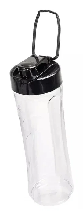 Aigostar Batidora de vaso portátil 250 W 0,5 L Negro y Transparente