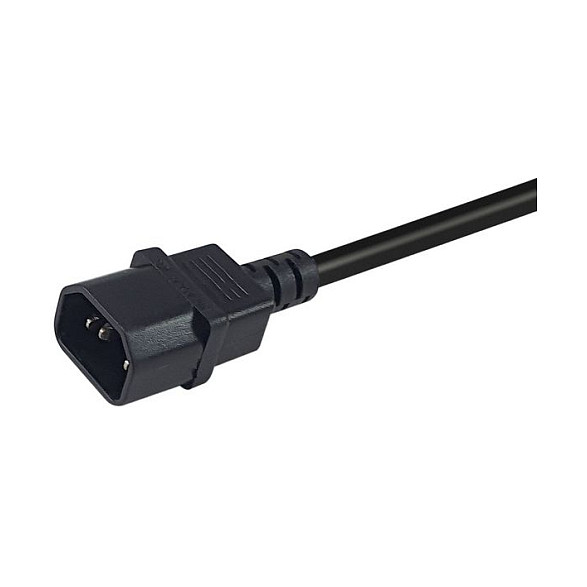 EQUIP Cable de Red C14 a CEE7/3 0.25m Negro