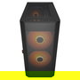 Caja pc cougar midi-tower airface flo, argb, negro cgr-5ya6b-rgb