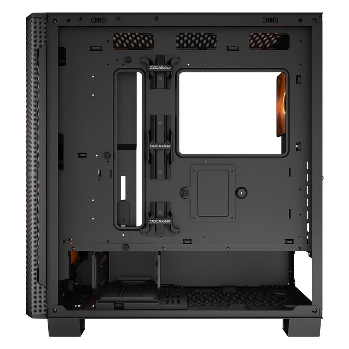 Cougar Caja PC Midi-Tower Airface Flo ARGB, Negro, Ventana de Cristal - CGR-5YA6B-RGB