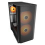 Cougar Caja PC Midi-Tower Airface Flo ARGB, Negro, Ventana de Cristal - CGR-5YA6B-RGB