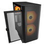 Cougar Caja PC Midi-Tower Airface Flo ARGB, Negro, Ventana de Cristal - CGR-5YA6B-RGB