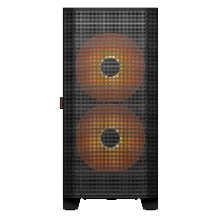 Cougar Caja PC Midi-Tower Airface Flo ARGB, Negro, Ventana de Cristal - CGR-5YA6B-RGB