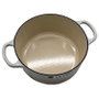 Le Creuset Signature Round Roaster 22 cm Cremoso - Horno Redondo 3,3L, Hierro Fundido Esmaltado, Apto Inducción