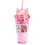 Nice Vaso con orejas de gato y banda rizadora de cabello sin calor