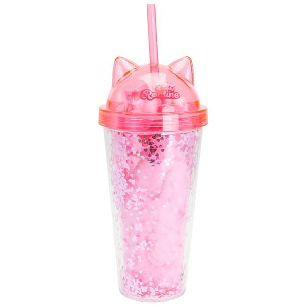 Nice Vaso con orejas de gato y banda rizadora de cabello sin calor