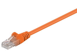 MicroConnect Cable de Red CAT5e U/UTP 3m Naranja RJ45