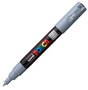 Uni ball Posca PC-1M Marcador Punta Fina 0.7-1mm Gris