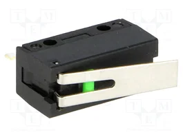 Aratas (Formerly Omron Components) Microconmutador SNAP ACTION D2FS con palanca SPST-NO