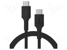 Green Cell Cable USB-C a USB-C PowerStream 100W 1,2m Negro