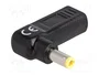 DeLOCK Adaptador de carga para portátil USB Type-C hembra a 5,5 x 2,5 mm macho 90°