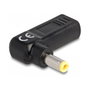 DeLOCK Adaptador de carga para portátil USB Type-C hembra a 5,5 x 2,5 mm macho 90°