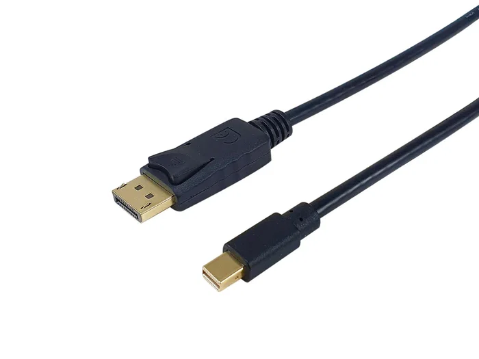 Equip 133442 Adaptador Mini DisplayPort a DisplayPort - Macho-Macho, Cable 2m, 4K 60Hz, HDR, 21.6 Gbps, Certificado CE