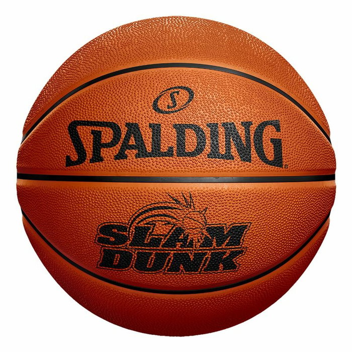 Balón de Baloncesto Spalding Slam Dunk Naranja 7 Sintético Balón de Baloncesto Spalding Slam Dunk Naranja 7 Sintético