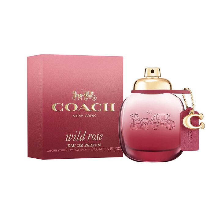 Coach Perfume EDP Coach Wild Rose para Mujer, Fragancia Floral, 50 ml