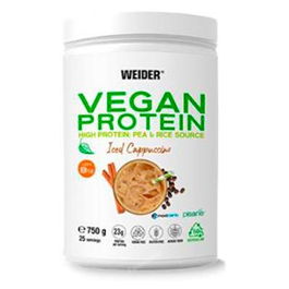 Weider Proteína Vegana Capuccino Iced 750Gr