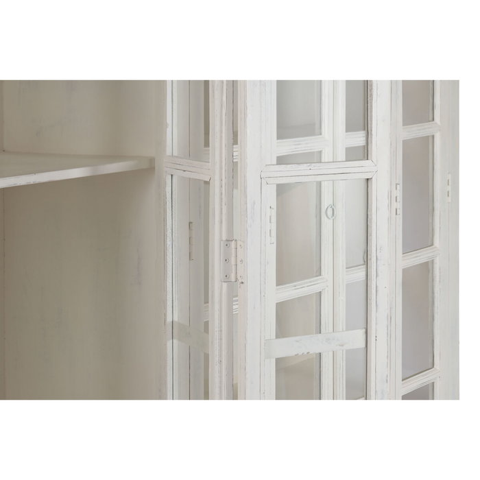 DKD Home Decor Vitrina XXL de dos cuerpos en teca y mango DKD Home Decor Vitrina XXL de dos cuerpos en teca y mango